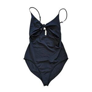 Wilfred Artitzia Noe Bodysuit / Swimsuit combo Black w/ Adjustable Straps Sz L